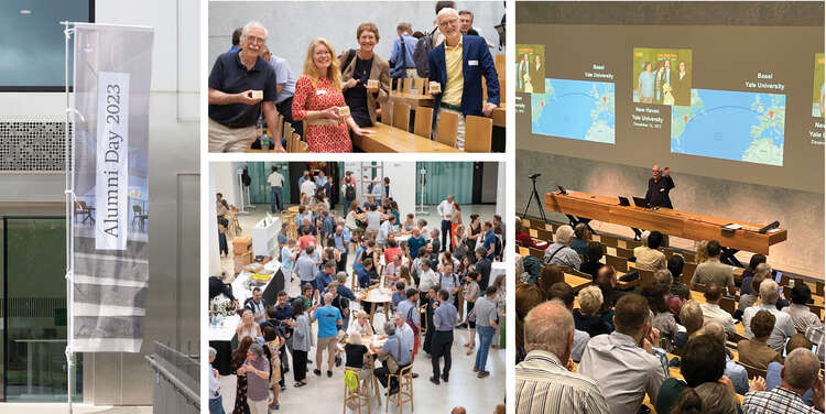 [Translate to Deutsch:] Former researchers and staff gather together at the first World Alumni Day 2023 